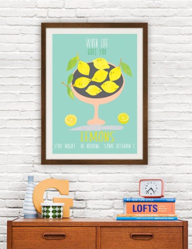 Lemons - plakat