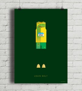 Usain Bolt - plakat