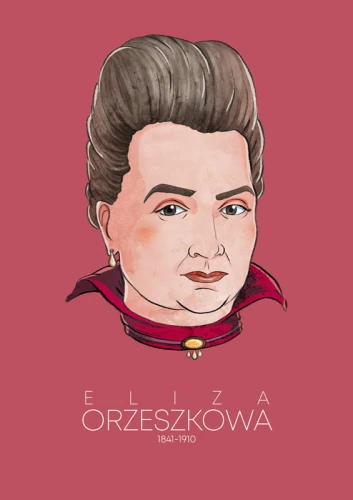 Eliza Orzeszkowa - plakat