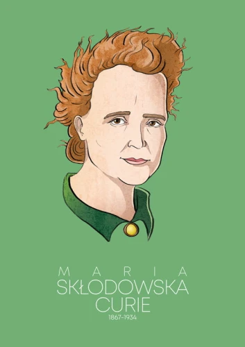 Maria Skłodowska-Curie - plakat