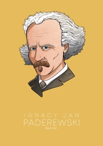 Ignacy Jan Paderewski - plakat