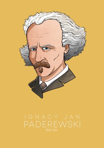 Ignacy Jan Paderewski - plakat