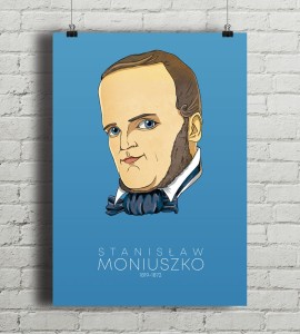 Stanisław Moniuszko - plakat