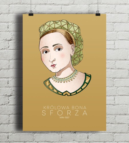 Bona Sforza - plakat