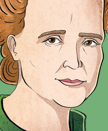 Maria Skłodowska-Curie - plakat
