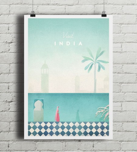 India - plakat