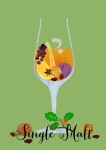 Single Malt Whiskey - plakat