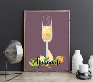 Spumante - plakat