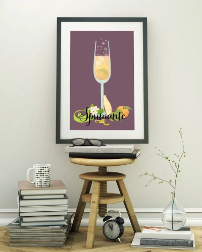 Spumante - plakat