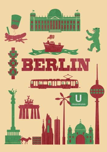 Berlin Icons - plakat