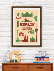 Berlin Icons - plakat