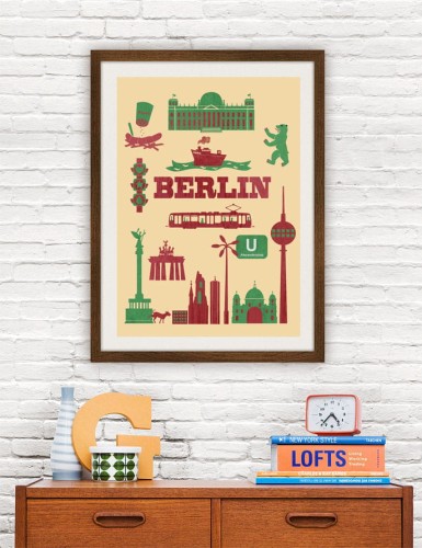 Berlin Icons - plakat