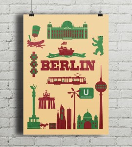 Berlin Icons - plakat