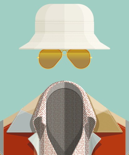 Fear & Loathing In Las Vegas - plakat