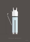 Freddie Mercury Queen - plakat