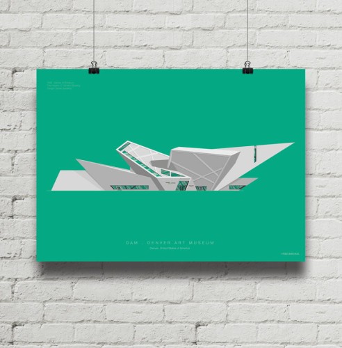 Denver Art Museum - plakat