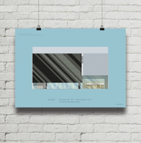 MoMA New York - plakat