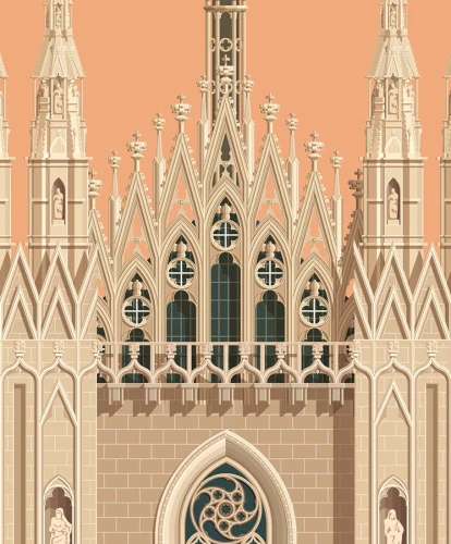Duomo Di Milano - plakat