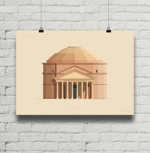 Pantheon - plakat