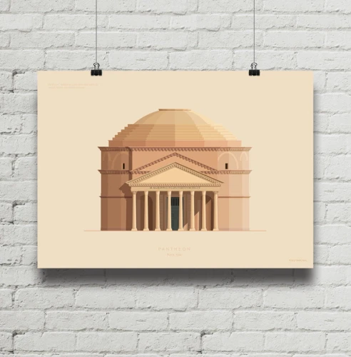 Pantheon - plakat