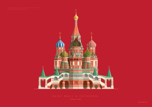 Saint Basil's Cathedral - plakat