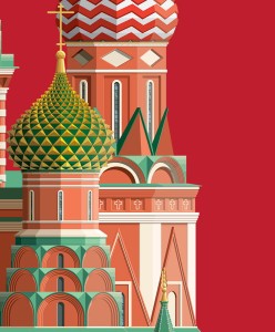 Saint Basil's Cathedral - plakat