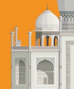 Taj Mahal - plakat