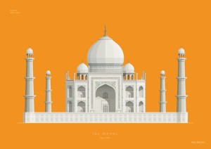 Taj Mahal - plakat