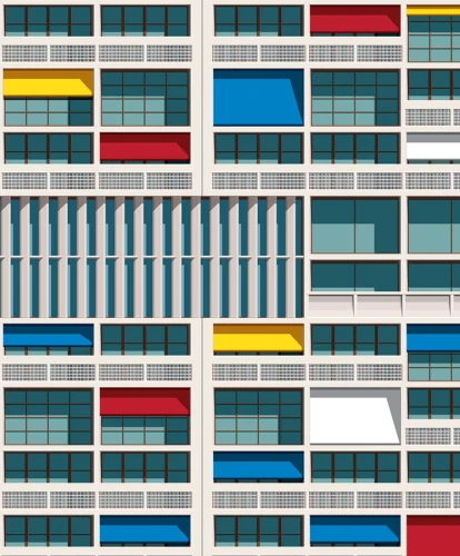Unite d'Habitation - plakat