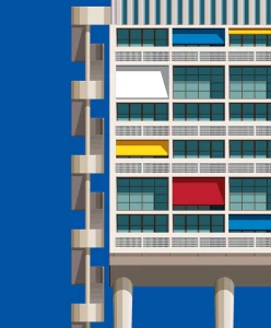 Unite d'Habitation - plakat