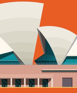 Sydney Opera House - plakat