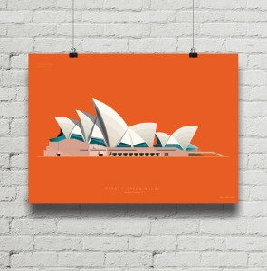 Sydney Opera House - plakat