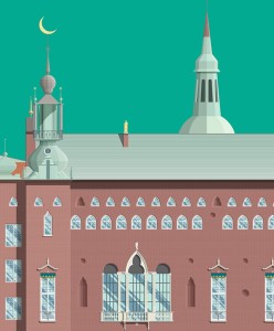 Stockholms Stadshus - plakat