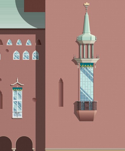 Stockholms Stadshus - plakat