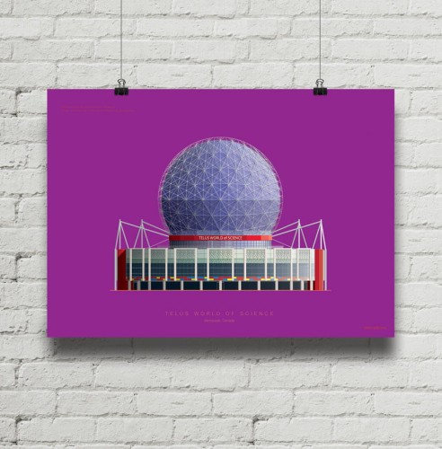 Telus World Of Science - plakat
