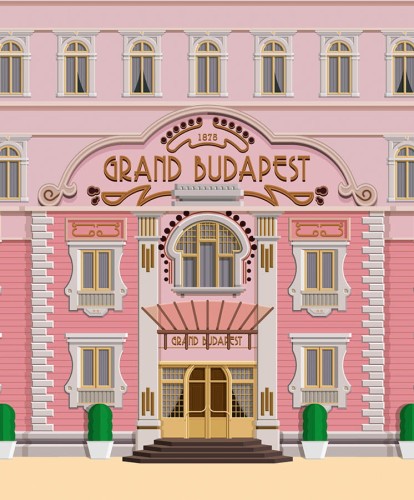 The Grand Budapest Hotel - plakat