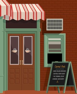 Serial Przyjaciele / Friends - detal plakatu