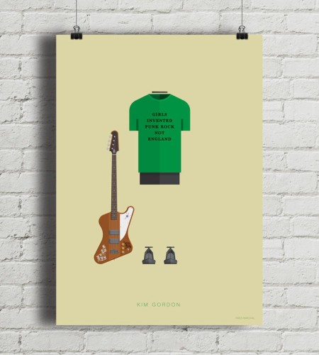 Kim Gordon - plakat