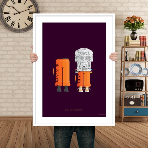 Die Antwoord - plakat