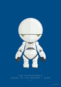 Hitchhiker's Guide To The Galaxy - plakat