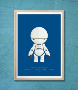 Hitchhiker's Guide To The Galaxy - plakat
