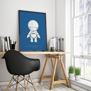 Hitchhiker's Guide To The Galaxy - plakat