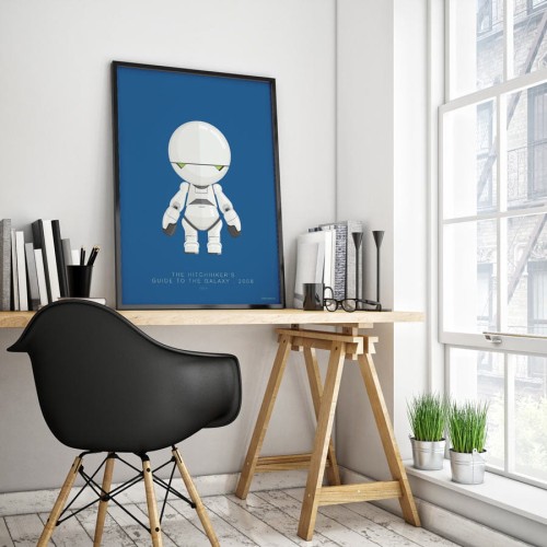 Hitchhiker's Guide To The Galaxy - plakat