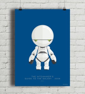 Hitchhiker's Guide To The Galaxy - plakat
