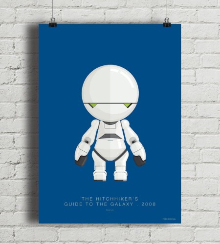 Hitchhiker's Guide To The Galaxy - plakat