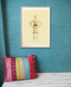 Star Wars - C3PO - plakat
