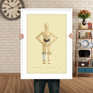 Star Wars - C3PO - plakat