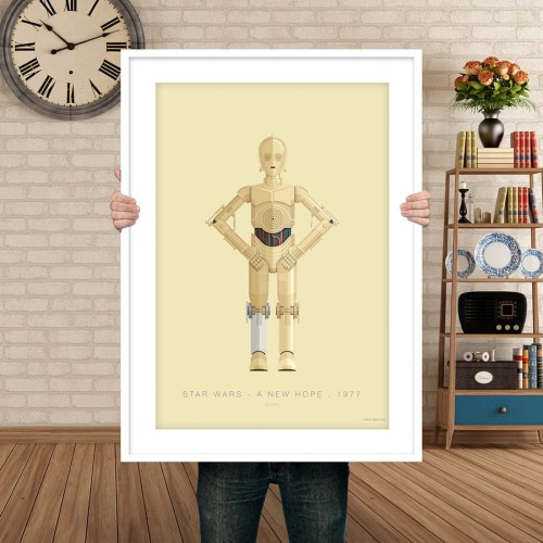 Star Wars - C3PO - plakat