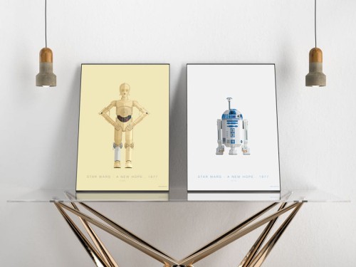 Star Wars - R2D2 - plakat