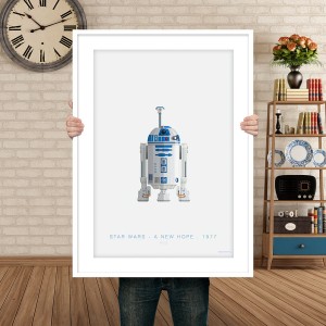 Star Wars - R2D2 - plakat